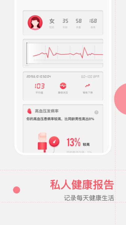 健康测心率手机版下载,健康测心率,健康app
